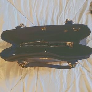 Coach Pebbbled Black Leather Tote